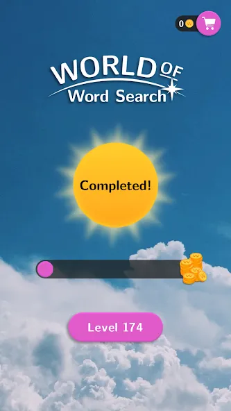 World of Word Search  [МОД Бесконечные монеты] Screenshot 4