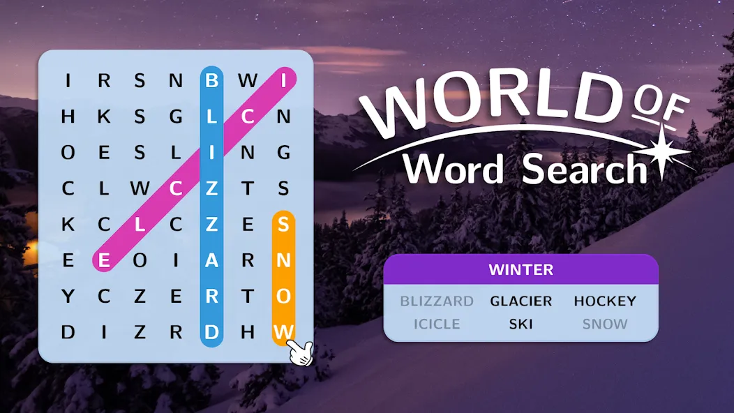 World of Word Search  [МОД Бесконечные монеты] Screenshot 5