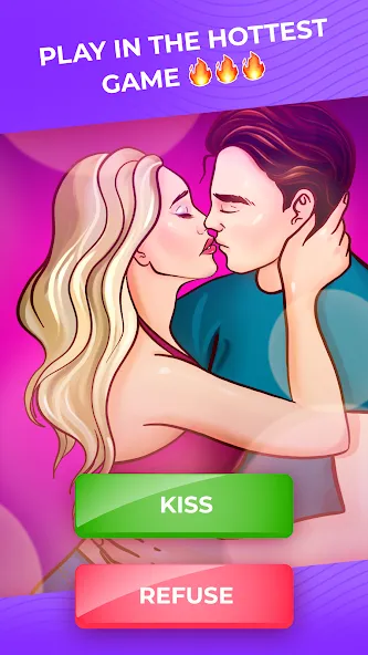 Kiss Me: Kissing Games 18+ (Кисс Ми)  [МОД Все открыто] Screenshot 1