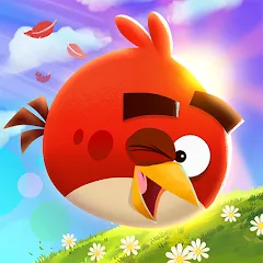 Взломанная Angry Birds POP Bubble Shooter (Энгри Брдс ПОП Бабл Шутер)  [МОД Много монет] - последняя версия apk на Андроид