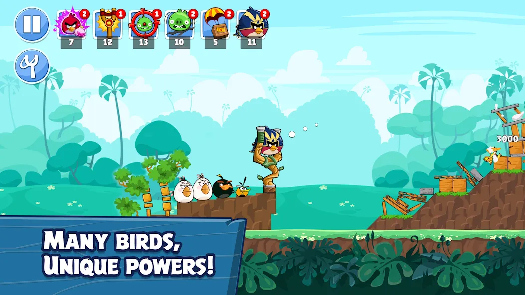 Angry Birds Friends (Энгри Брдс Френдс)  [МОД Menu] Screenshot 3