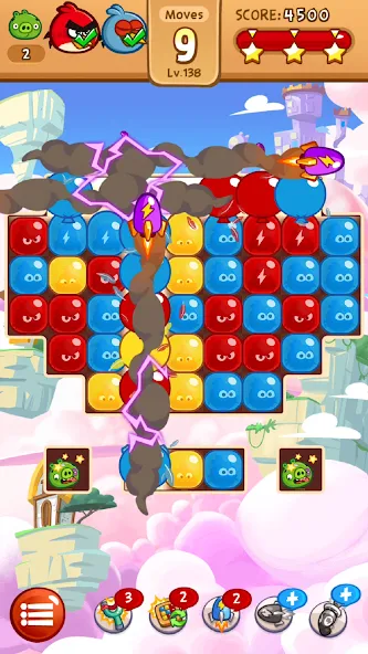 Angry Birds Blast (Энгри Бердс Бласт)  [МОД Unlimited Money] Screenshot 2