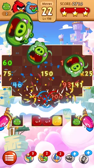 Angry Birds Blast (Энгри Бердс Бласт)  [МОД Unlimited Money] Screenshot 4