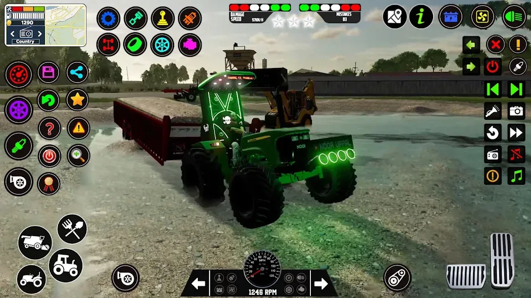 Indian Tractor Farming Games  [МОД Unlocked] Screenshot 3