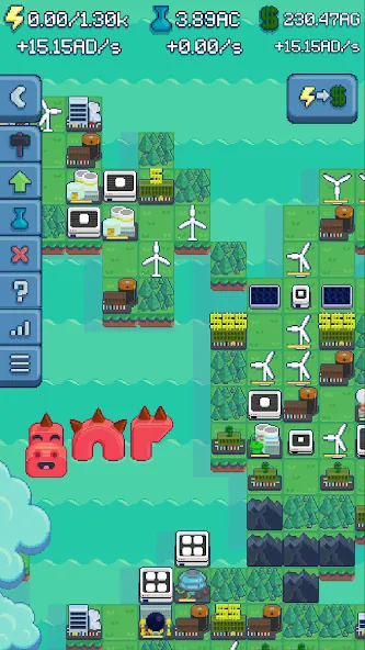 Reactor - Energy Sector Tycoon  [МОД Бесконечные монеты] Screenshot 2