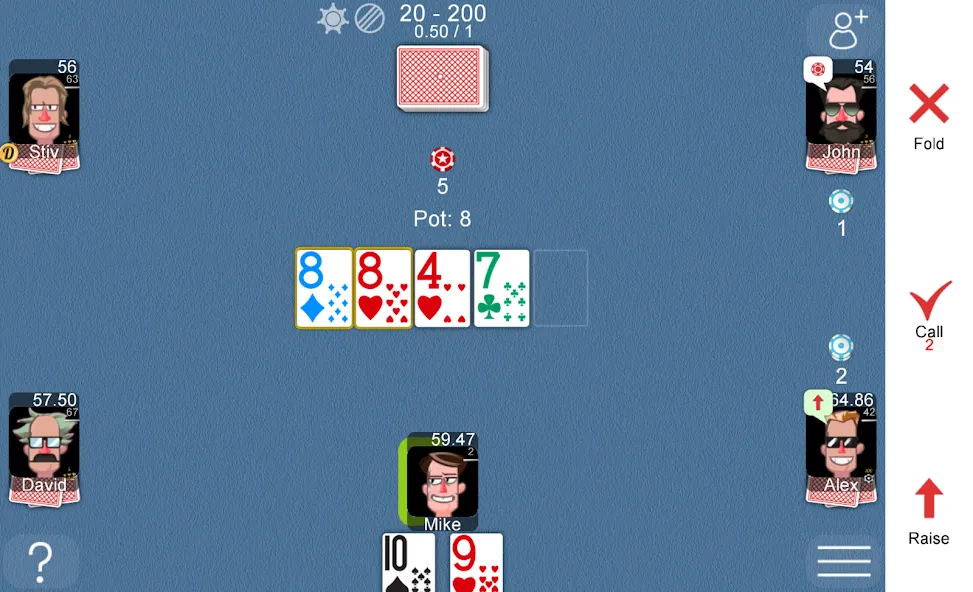 Poker Online  [МОД Меню] Screenshot 3