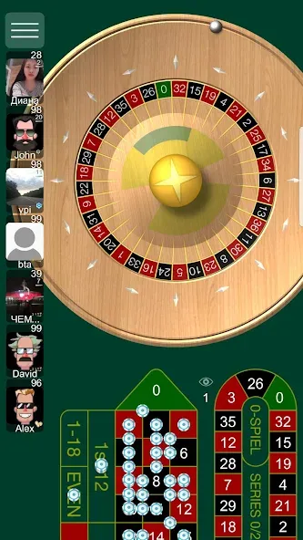 Roulette Online  [МОД Бесконечные деньги] Screenshot 1