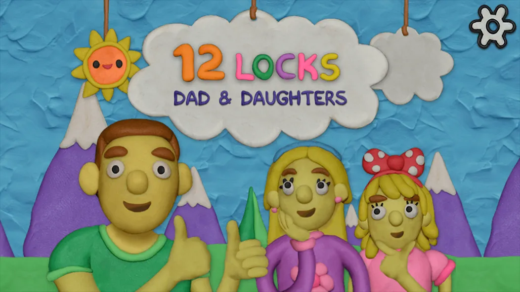 12 Locks Dad and daughters  [МОД Бесконечные монеты] Screenshot 1