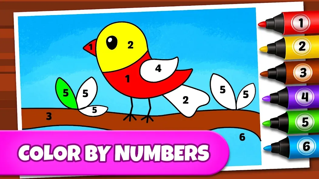 Coloring Games: Color & Paint  [МОД Unlocked] Screenshot 5