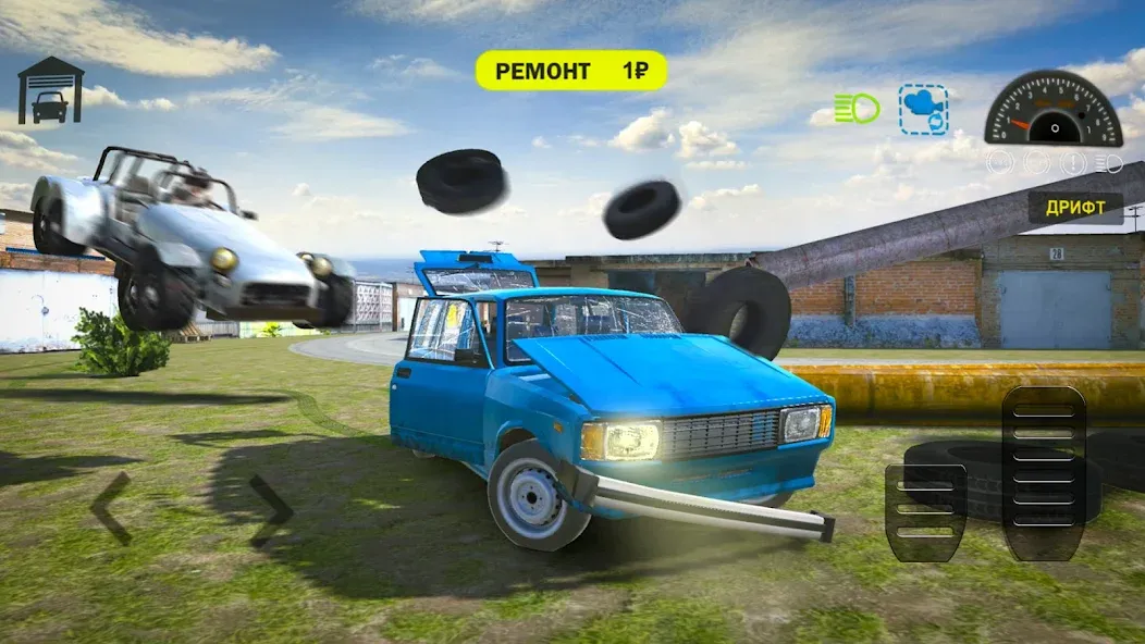 Car Crash Racing - Russia (Кар Краш Рейсинг)  [МОД Unlocked] Screenshot 4