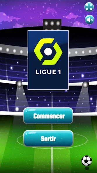 Jeu de Ligue 1 (Же де Лиг 1)  [МОД Меню] Screenshot 1