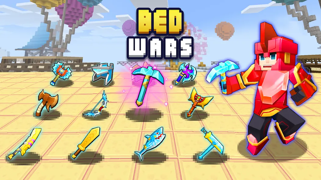 Bed Wars Lite (Бед Варс)  [МОД Все открыто] Screenshot 1