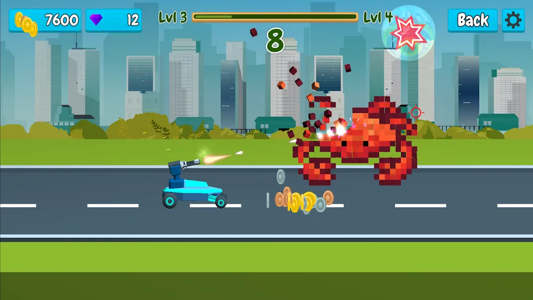 Rusher Crusher: Demolition! (Рашер Крашер)  [МОД Все открыто] Screenshot 1