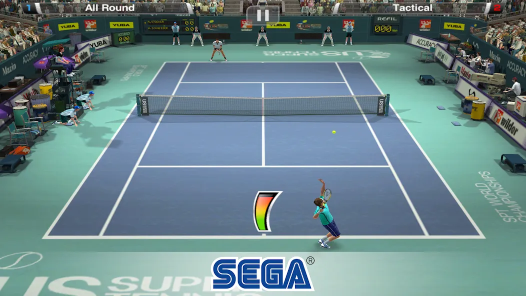 Virtua Tennis Challenge (Виртуа Теннис Челлендж)  [МОД Бесконечные деньги] Screenshot 2