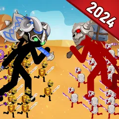 Скачать взлом Stick Dynasty (Стритмен Баттл Уор)  [МОД Menu] - последняя версия apk на Андроид