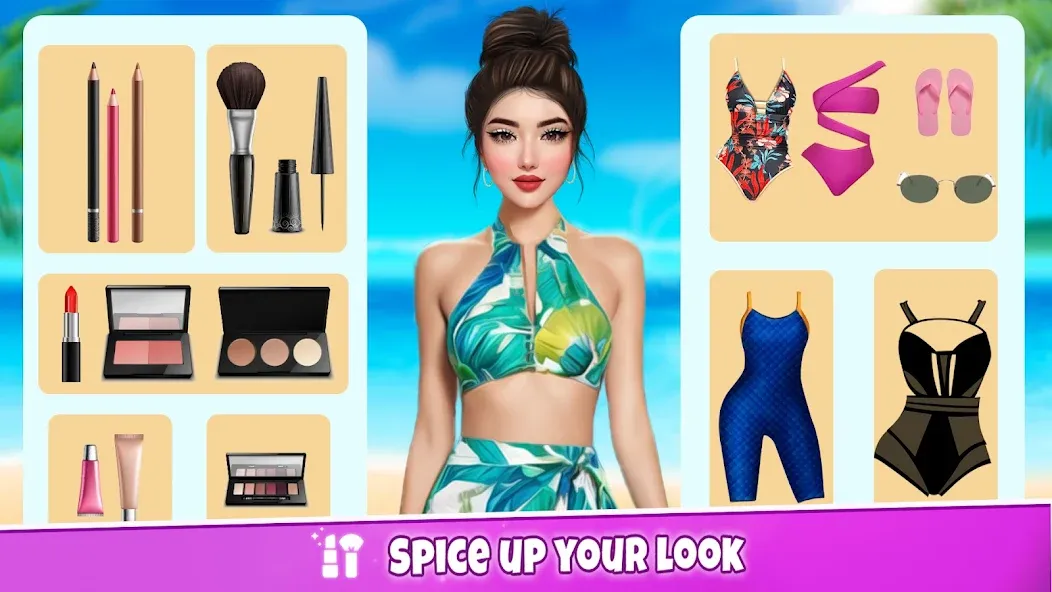 Fashion Artist: Makeup Game  [МОД Menu] Screenshot 5