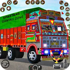 Скачать взломанную Indian Truck Driver Simulator  [МОД Много денег] - стабильная версия apk на Андроид