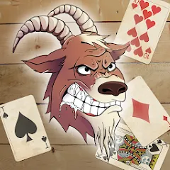 Взломанная Card Game Goat  [МОД Все открыто] - стабильная версия apk на Андроид