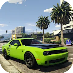 Скачать взлом Simulator Dodge Demon Parking (Симулятор парковки  )  [МОД Меню] - полная версия apk на Андроид