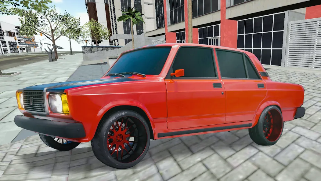 Drive Classic VAZ 2107 Parking  [МОД Unlimited Money] Screenshot 1