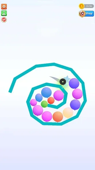 Bounce and pop - Puff Balloon  [МОД Unlocked] Screenshot 4