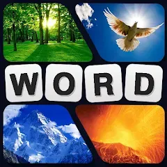 Скачать взлом Puzzle: 4 pics 1 word offline  [МОД Много денег] - последняя версия apk на Андроид