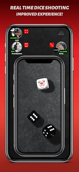 Phone Dice™ Street Dice Game (Фон Дайс Стрит Дайс Гейм)  [МОД Mega Pack] Screenshot 5