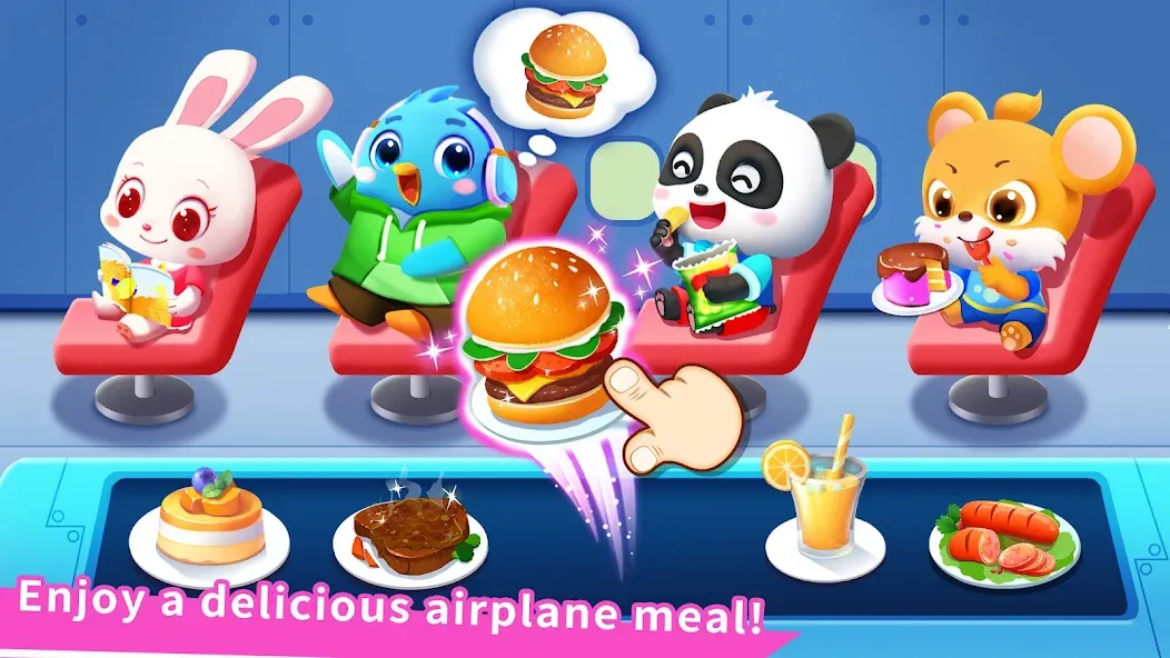 Baby Panda's Airport  [МОД Menu] Screenshot 2