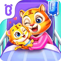 Скачать взлом Baby Panda's Hospital Care  [МОД Бесконечные деньги] - полная версия apk на Андроид