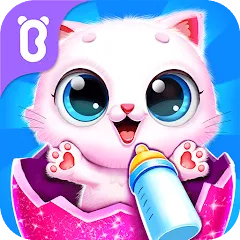 Взломанная Little Panda: Baby Cat Daycare  [МОД Меню] - стабильная версия apk на Андроид