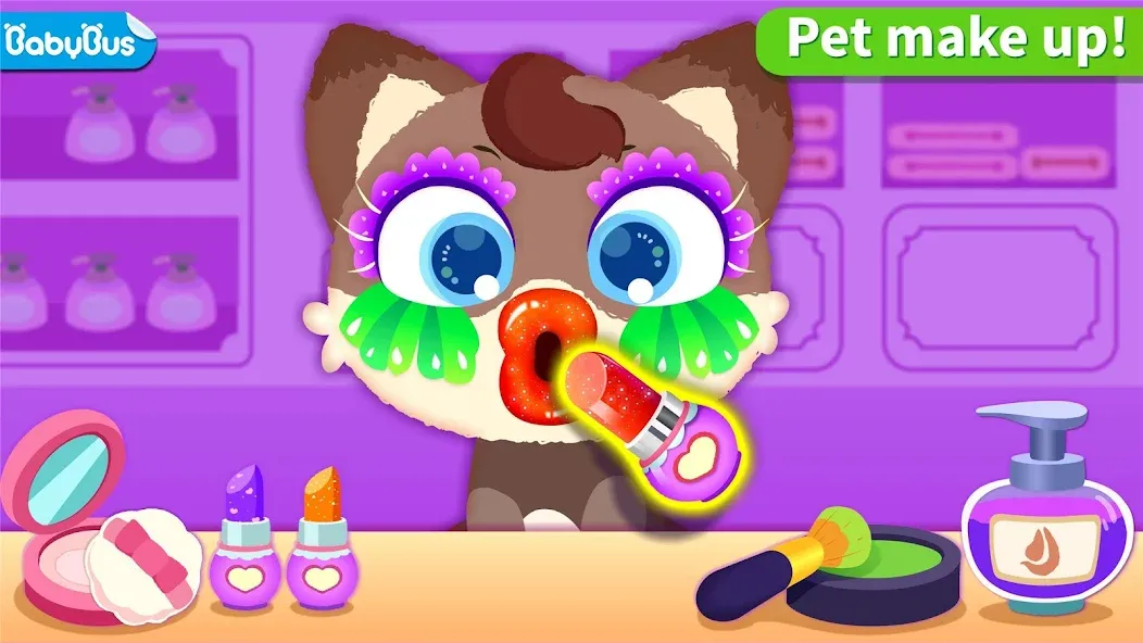 Little Panda's Pet Salon  [МОД Unlimited Money] Screenshot 1