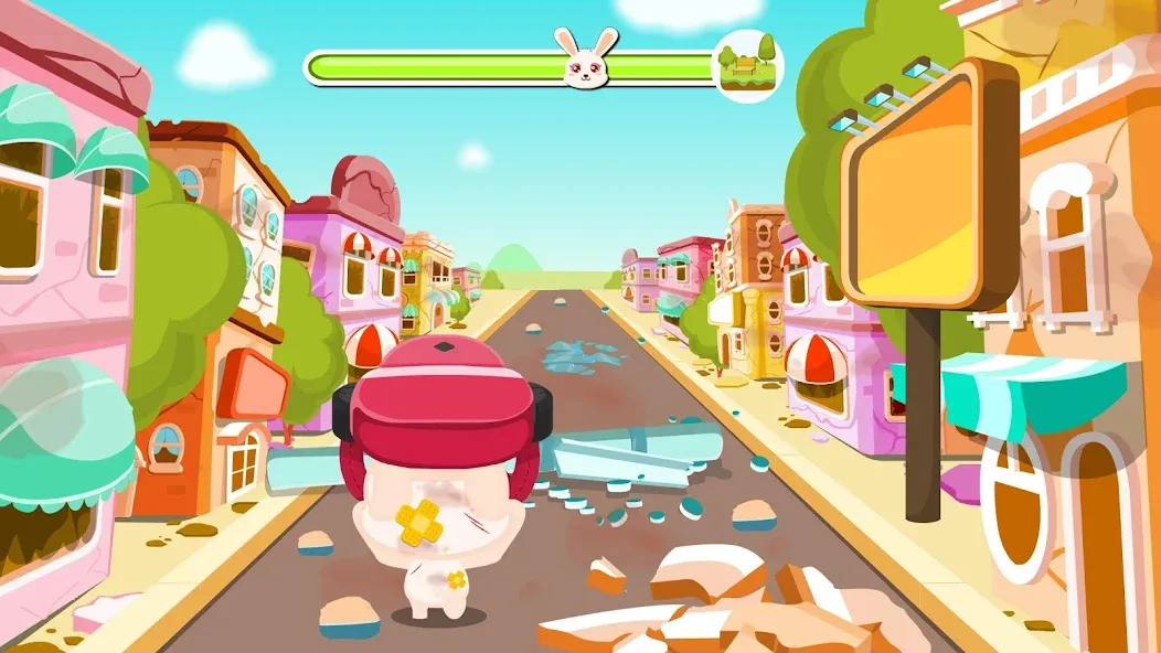 Baby Panda Earthquake Safety 1  [МОД Много денег] Screenshot 4