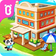 Скачать взломанную Baby Panda’s Summer: Vacation  [МОД Бесконечные монеты] - полная версия apk на Андроид