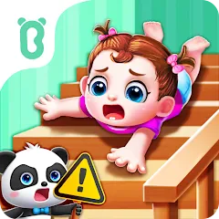 Взлом Baby Panda Home Safety  [МОД Unlocked] - полная версия apk на Андроид