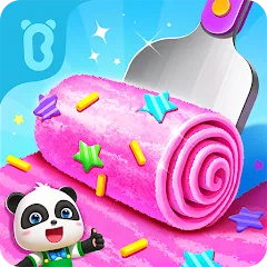 Взлом Little Panda's Ice Cream Games  [МОД Unlimited Money] - последняя версия apk на Андроид