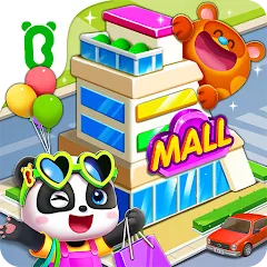 Скачать взломанную Little Panda's Town: Mall  [МОД Unlimited Money] - полная версия apk на Андроид