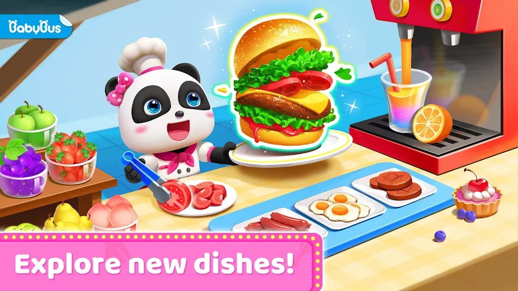 Little Panda's Restaurant  [МОД Unlimited Money] Screenshot 1