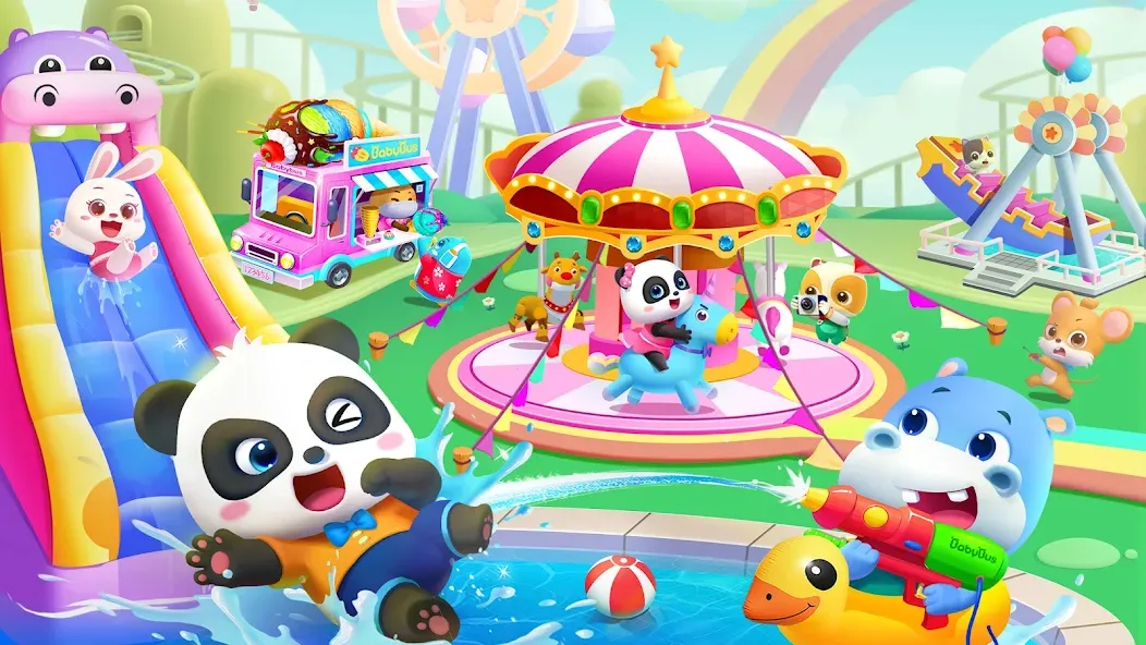 Baby Panda World: Kids Games  [МОД Бесконечные деньги] Screenshot 2