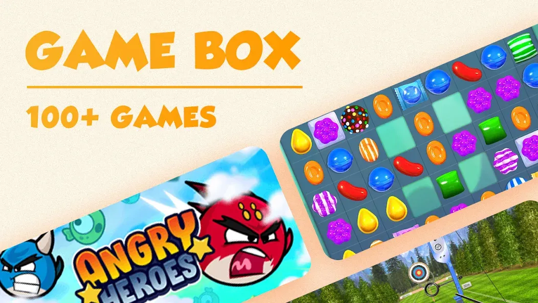 Game Box - 100+ Games (Гейм Бокс)  [МОД Много денег] Screenshot 1