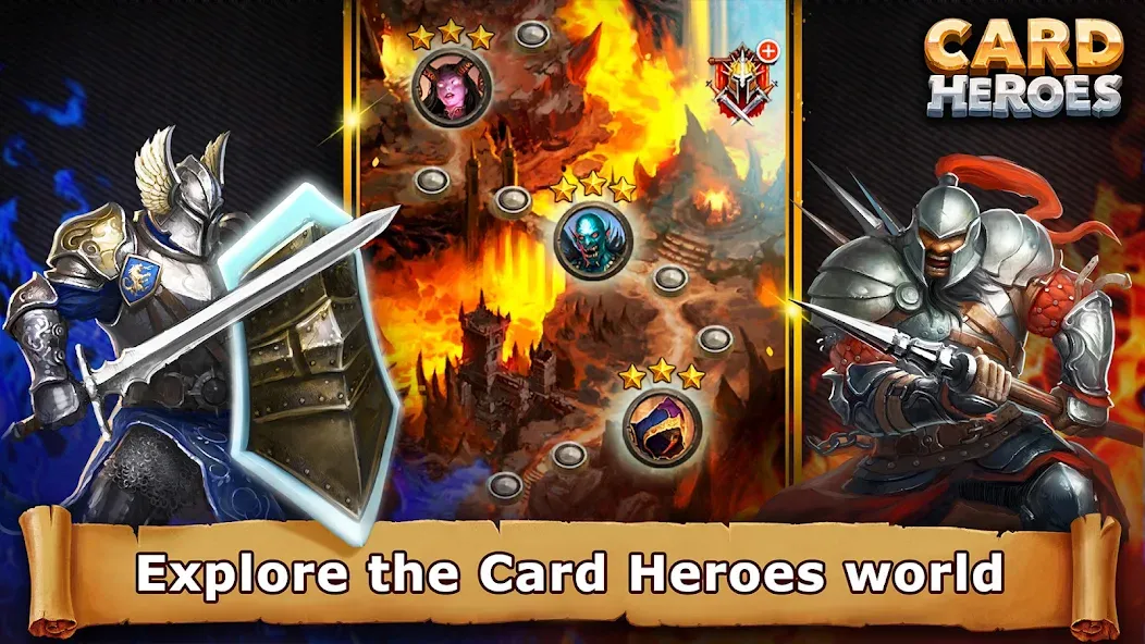 Card Heroes: TCG/CCG deck Wars (Кард Хироес)  [МОД Unlimited Money] Screenshot 3