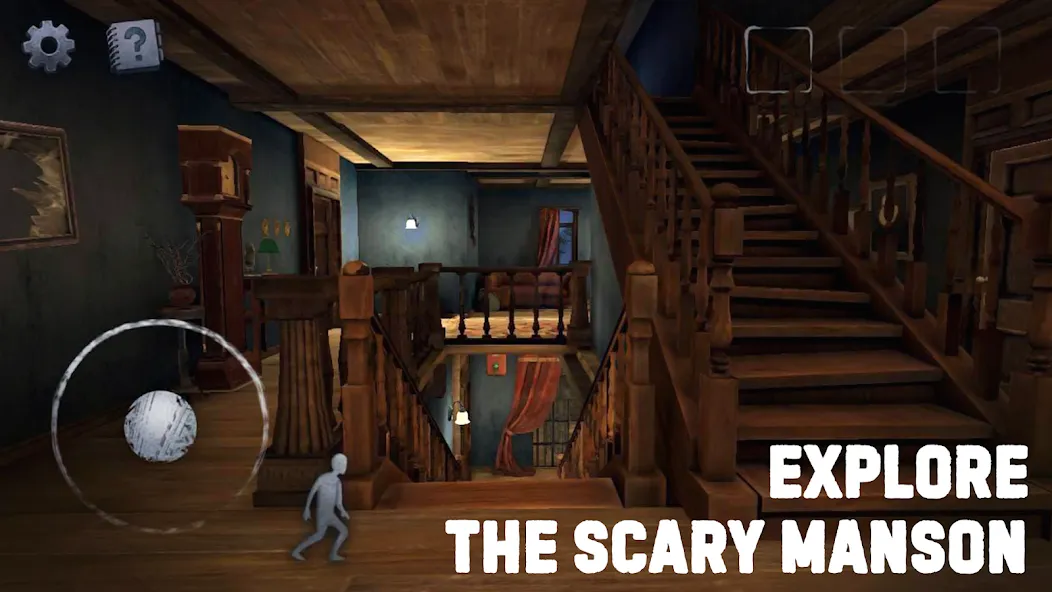 Scary Mansion: Horror Game 3D  [МОД Много денег] Screenshot 2