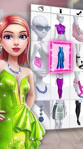 Fashion Makeover Stylist Game  [МОД Menu] Screenshot 1
