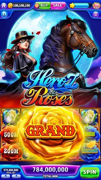 Jackpotland-Vegas Casino Slots (Джекпотлэнд)  [МОД Бесконечные монеты] Screenshot 1