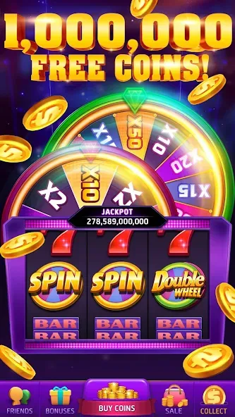777 Casino – vegas slots games (Казино)  [МОД Много денег] Screenshot 1