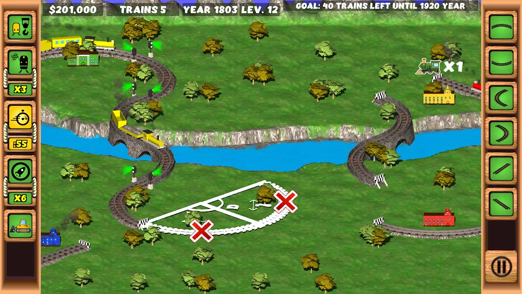 My Railroad: train and city  [МОД Menu] Screenshot 5