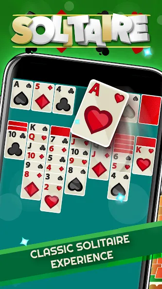 Solitaire - Offline Card Games  [МОД Бесконечные деньги] Screenshot 4