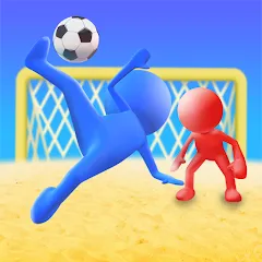 Скачать взломанную Super Goal: Fun Soccer Game (Супер Гол)  [МОД Много монет] - последняя версия apk на Андроид