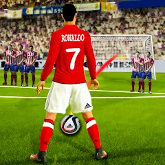 Взлом Soccer Kick Football Champion  [МОД Все открыто] - полная версия apk на Андроид