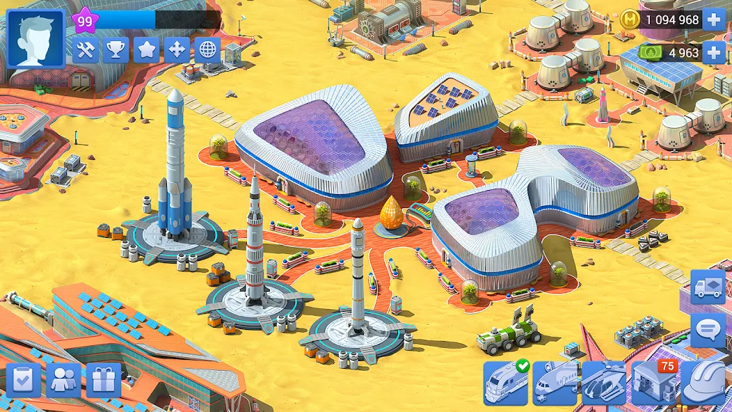 Megapolis: City Building Sim (Мегаполис)  [МОД Много монет] Screenshot 2