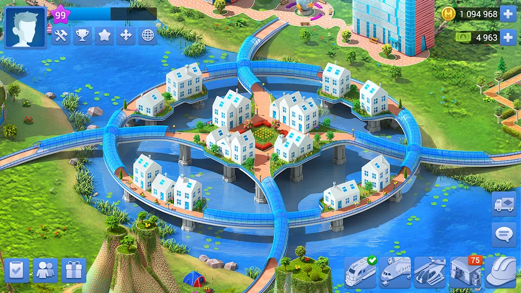 Megapolis: City Building Sim (Мегаполис)  [МОД Много монет] Screenshot 3